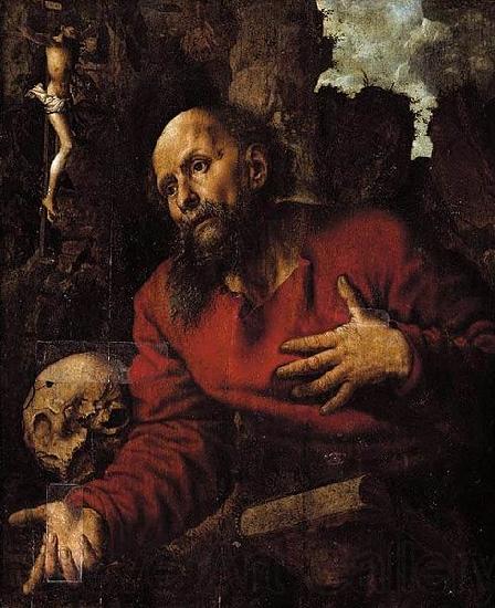 Jan van Hemessen St Jerome